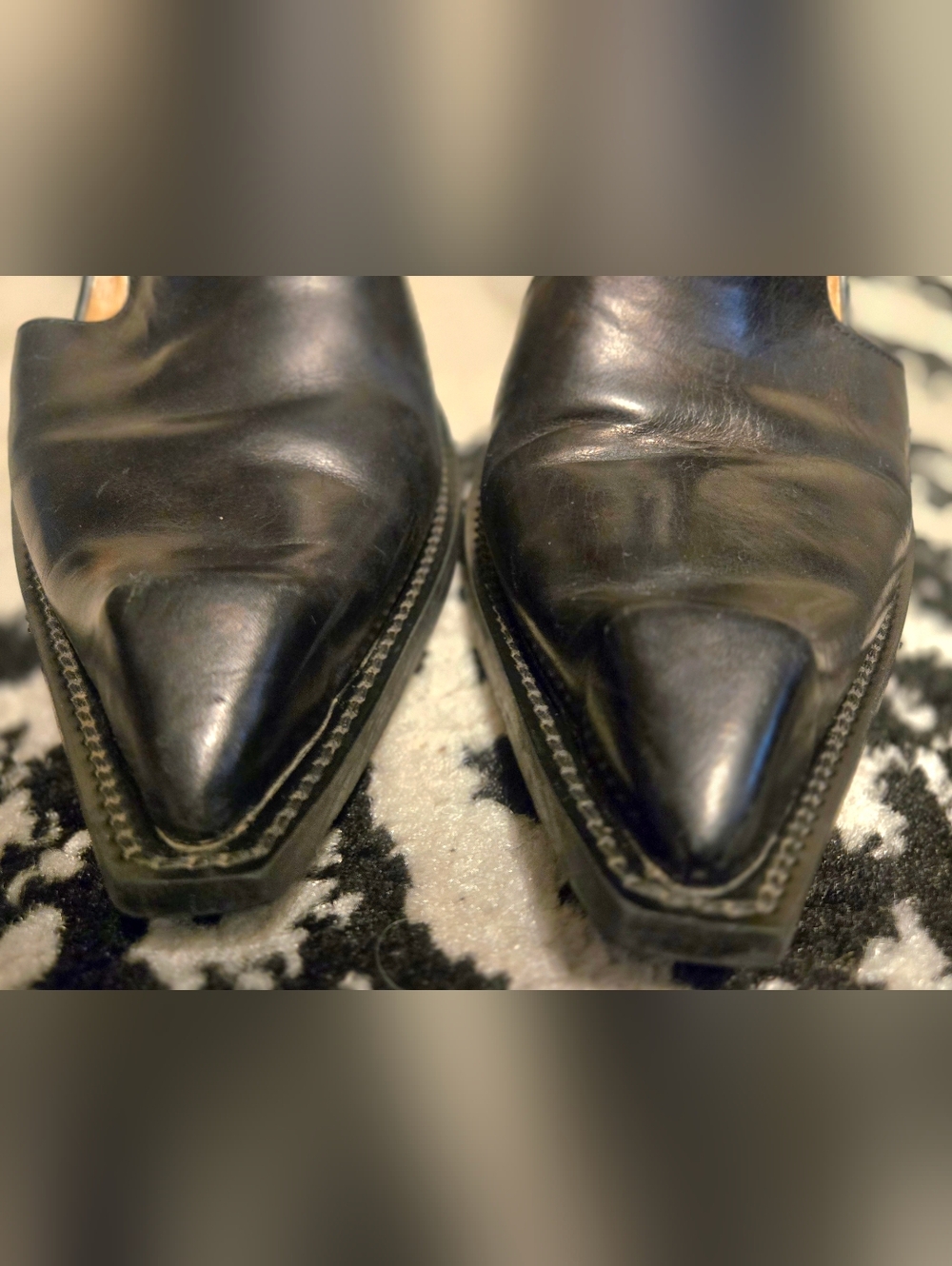 John Fluevog Postmodern Slushy Swordfish - Picture 3 of 8